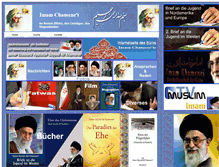 Tablet Screenshot of khamenei.de